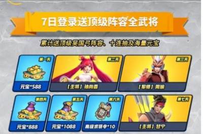 少年三国志：零兑换码 最新最全礼包兑换码