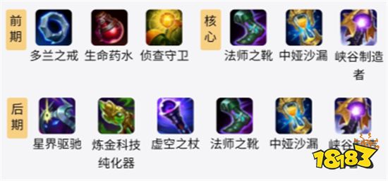 英雄联盟S11小法怎么出装 S11小法出装推荐
