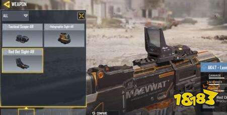 使命召唤手游步枪瞄准镜哪个好