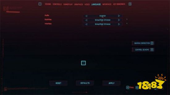 《赛博朋克2077》界面和语音中文设置教程