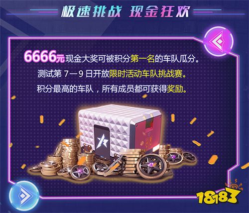 《王牌竞速》跨年测试正式开启 王牌速度节拉开序幕!