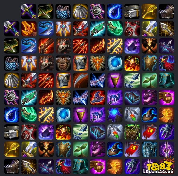 云顶之弈S4.5赛季装备合成图 最新装备合成图