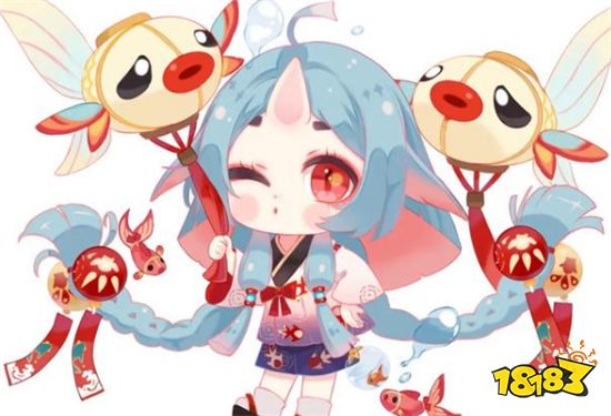 阴阳师座敷童子春节新皮公布 风格可爱就是建模拉胯