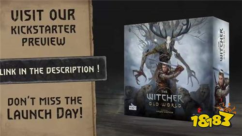 《巫师：旧世界》5月开启众筹 竞争性冒险棋盘游戏