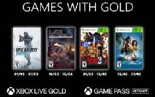 Xbox金会员3月会免游戏 四款游戏限时免费