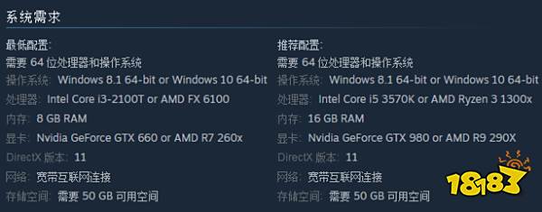 双人成行最低配置要求