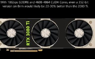 RTX3080Ti什么时候上市 RTX3080Ti发布时间