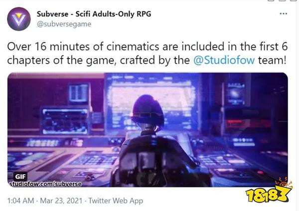 Subverse前6章cg动画 马头社重操旧业
