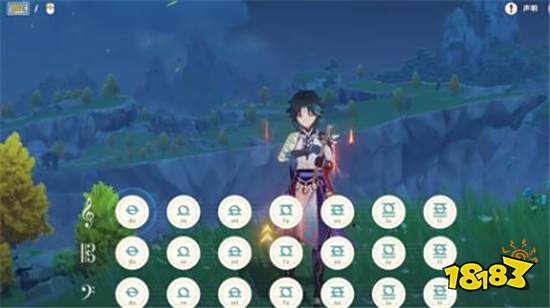 原神让风告诉你怎么弹 让风告诉你乐谱分享