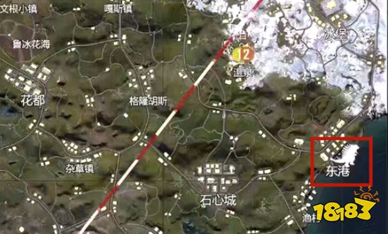 和平精英哥斯拉在地图哪里 哥斯拉地图具体位置分享