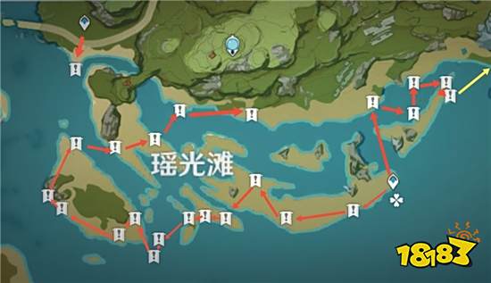 原神突破材料星螺怎么采集 星螺快速采集路线分享