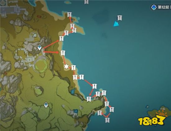 原神突破材料星螺怎么采集 星螺快速采集路线分享