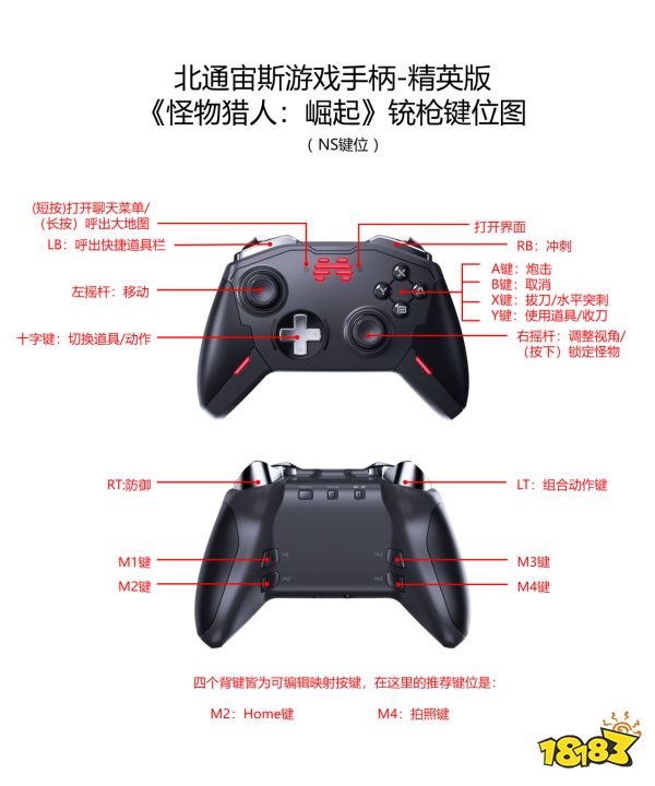 Switch《怪物猎人崛起》铳枪武器指南 一键华丽连招就用北通宙斯精英手柄