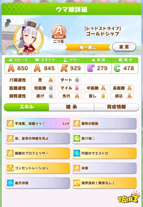 赛马娘黄金船怎么培养 A级追马育成方案