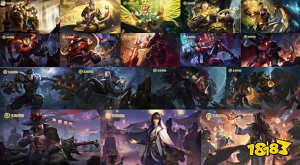 王者荣耀赛季皮肤哪个最好看 历届赛季皮肤一览