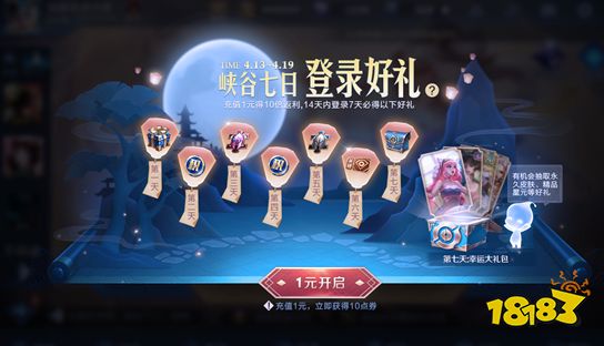 王者荣耀一元福利周什么福利 一元福利周介绍