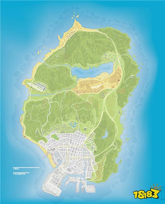 Gta5地图有多大面积数据详解 181gta5专区