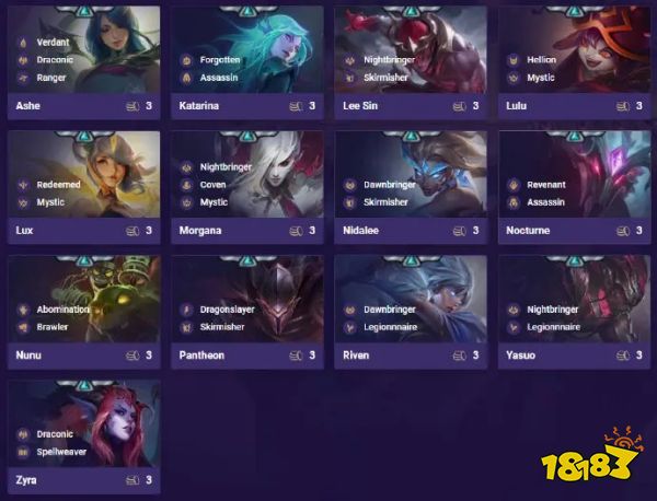 云顶之弈S5赛季英雄大全 云顶之弈S5赛季棋子属性汇总介绍