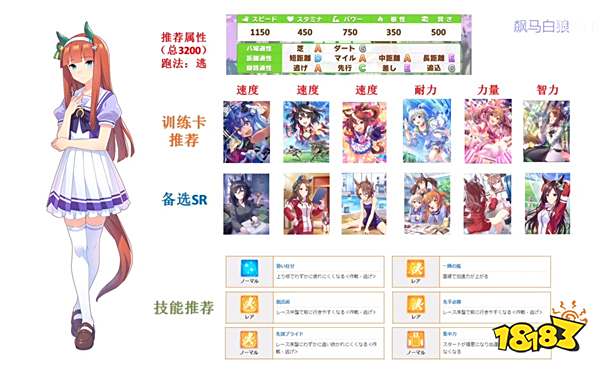 赛马娘无声铃鹿养成推荐