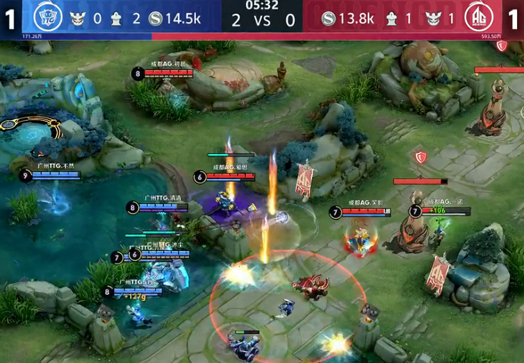 2021KPL春季赛第六周 广州TTG vs 成都AG超玩会 第3局