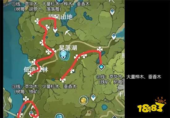 原神新增木材采集路线分享 化身提瓦特伐木工人