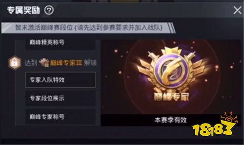 和平精英宗师是什么段位