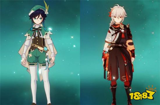 原神顶着辅助皮的输出角色 没想到万叶居然这么能打