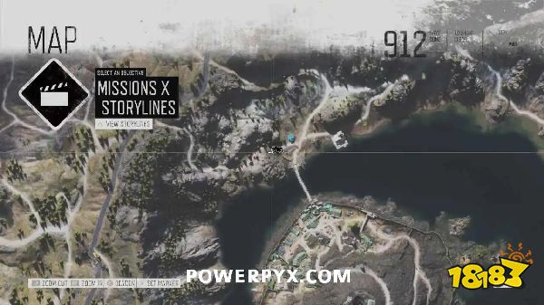 往日不再蕨麻药草收集点与地图示意