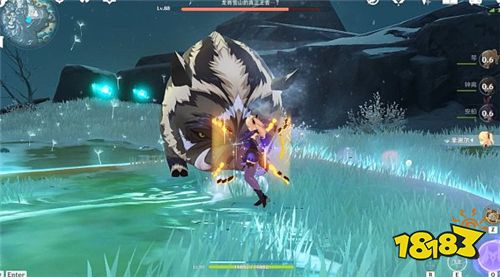 原神野猪王没取暖点怎么打