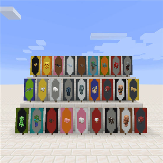 我的世界实体旗帜Mod