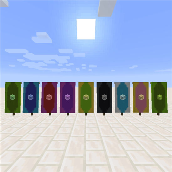 我的世界实体旗帜Mod