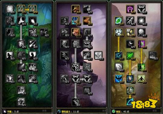 魔兽世界怀旧服奶德天赋如何 奶德PVP天赋一览