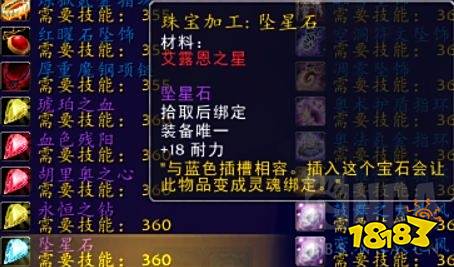 魔兽世界怀旧服TBC防骑专业怎么选 TBC防骑专业选择推荐