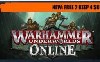 Steam喜+1:《战锤地下世界OL》免费领!原价37元