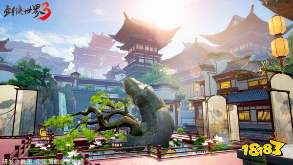 古风建筑还原!《剑侠世界3》研发考证宋代文物 18183手机游戏网