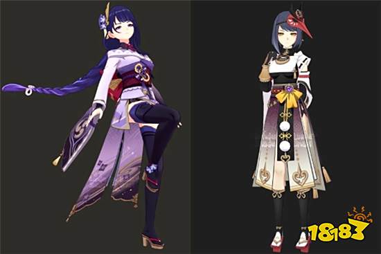 原神稻妻城八个新角色建模曝光 整体上令玩家很失望