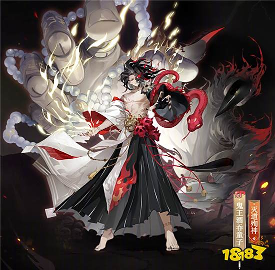 阴阳师SP酒吞童子典藏皮公开 题材为佛魔完美融合