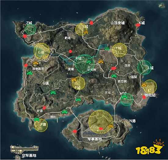 和平精英哪里有滑翔机