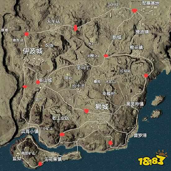 和平精英哪里有滑翔机