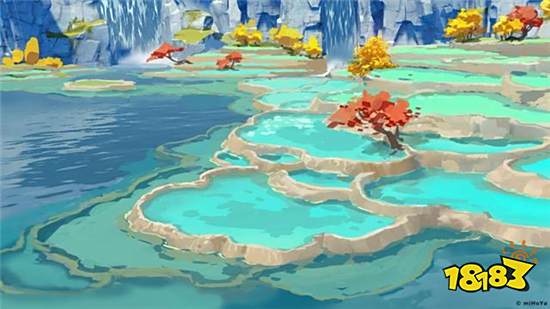 原神长草期游历提瓦特大陆 所到之处都是桌面壁纸