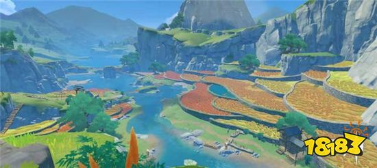 原神长草期游历提瓦特大陆 所到之处都是桌面壁纸