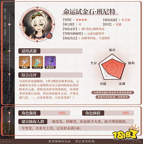 原神枫原万叶池值得抽吗 六星斑爷就很香