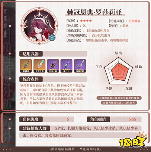 原神枫原万叶池值得抽吗 六星斑爷就很香