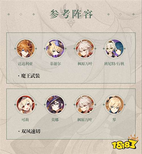 原神枫原万叶技能天赋一览 万叶装备配队解析