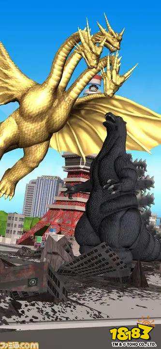 东宝株式会社官宣进军游戏业 3款哥斯拉手游先行探路