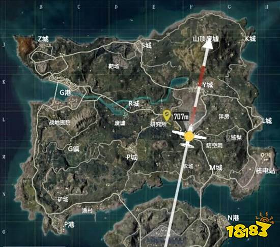 和平精英车库位置分布图