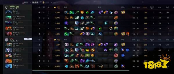 DOTA2Ti10西欧区预选战报:OG 2-1 战胜Vikin.gg