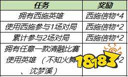 王者荣耀S24赛季西施皮肤任务攻略 西施皮肤任务怎么做