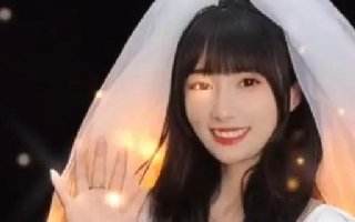 林晚晚公开露面后放飞自我,拍婚纱照被质疑不是同一人