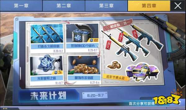 和平精英未来计划活动奖励 和平精英未来计划奖励是什么